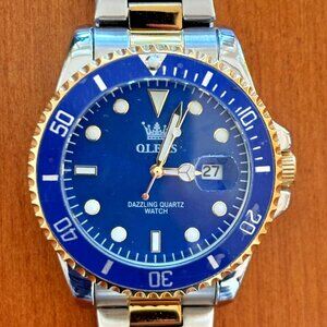 Men's OLEVS Watch Luxury Business Quartz Watch Model 5885 Stylish Excellent!